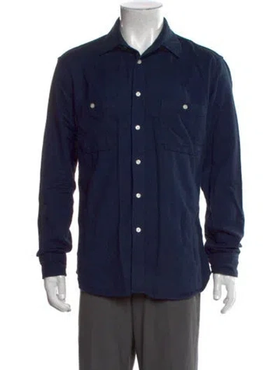 Pre-owned Corridor Long Sleeve Shirt In Blue