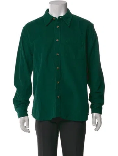 Pre-owned Corridor Long Sleeve Shirt In Green