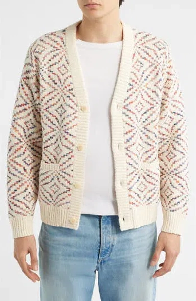 Corridor Mandala Jacquard-knit Pima Cotton Cardigan In Multi