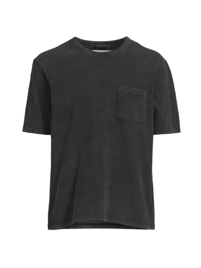 Corridor Men's Cotton Pocket T-shirt In Black