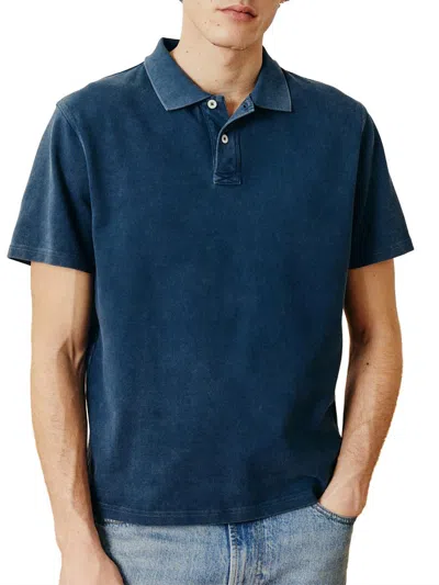 Corridor Men's Piqué Polo Shirt In Blue