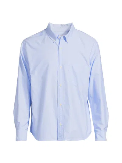 Corridor Men's Resonance Oxford Cotton Button-front Shirt In Blue