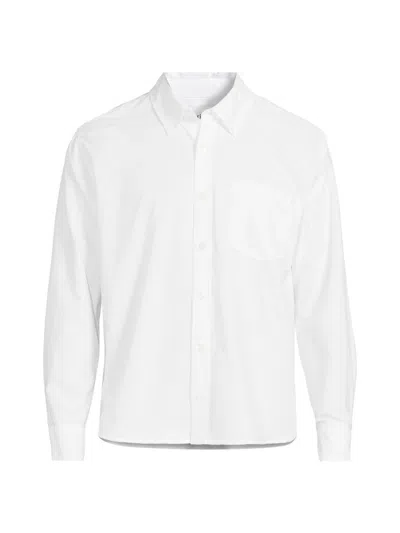 Corridor Men's Resonance Oxford Cotton Button-front Shirt In White
