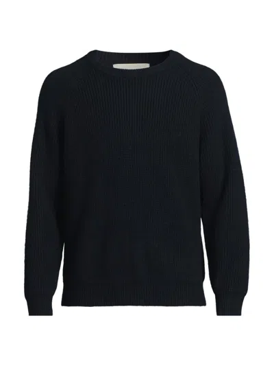 Corridor Men's Wool-blend Crewneck Sweater In Blue