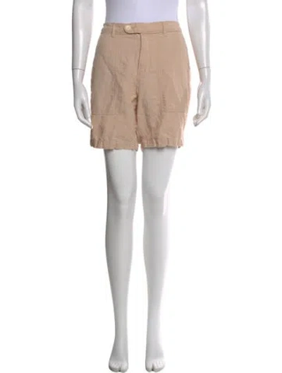 Pre-owned Corridor Mini Shorts In Neutral