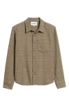Corridor Moonrock Cotton Button-up Shirt In Brown
