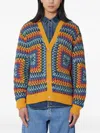 Corridor Patterned Cardigan In Multi