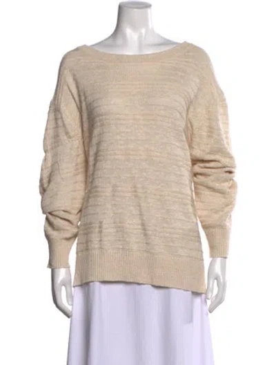 Pre-owned Corridor Patterned Crew Neck Sweater In Neutrals