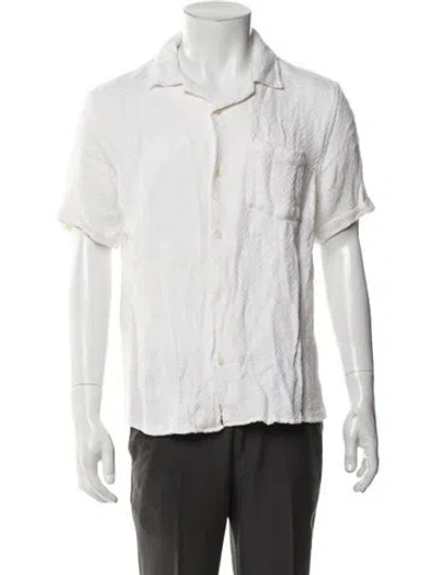 Pre-owned Corridor Patterned Short Sleeve Shirt In Neutrals