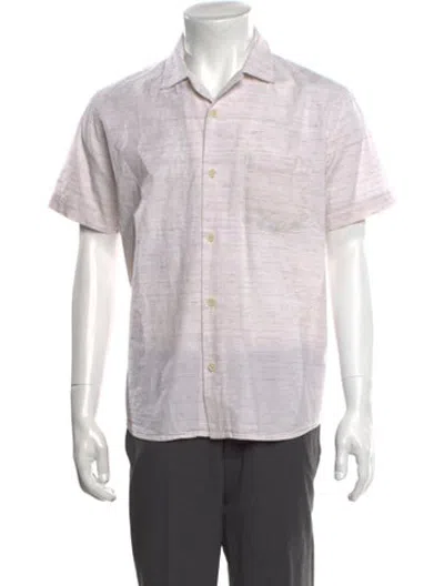 Pre-owned Corridor Patterned Short Sleeve Shirt In Neutrals