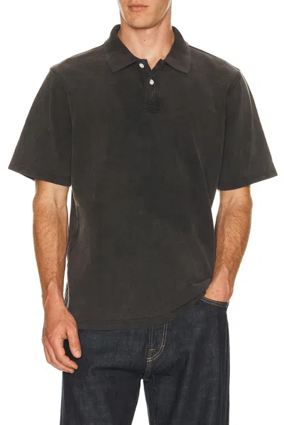 Corridor Pique Polo In Black