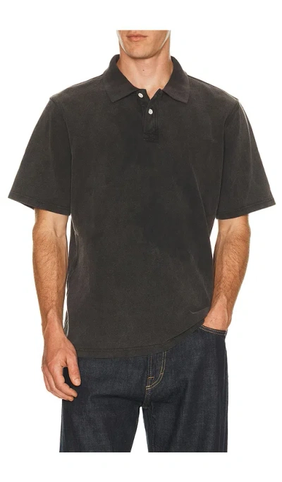 Corridor Pique Polo In Gray