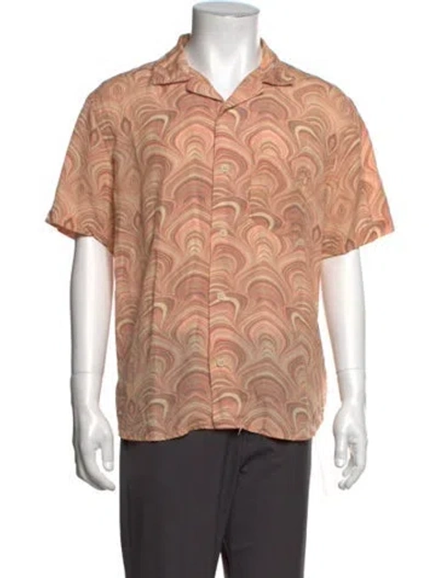 Pre-owned Corridor Printed Short Sleeve Shirt In Multicolor