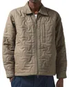 Corridor Water Repellent Quilted Cotton Jacket In Army
