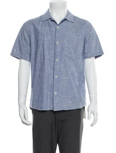 Pre-owned Corridor Short Sleeve Shirt In Blue