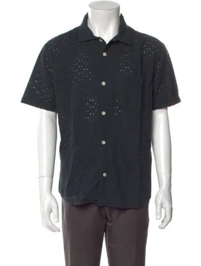 Pre-owned Corridor Short Sleeve Shirt In Blue
