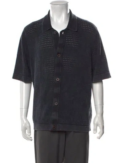 Pre-owned Corridor Short Sleeve Shirt In Blue