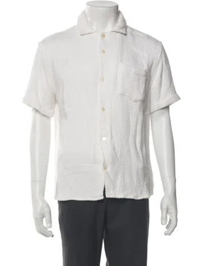 Pre-owned Corridor Short Sleeve Shirt In Neutral