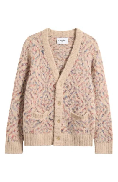 Corridor Somatic Alpaca Blend Cardigan In Brown