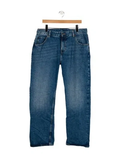 Pre-owned Corridor Straight-leg Jeans In Blue