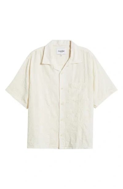 CORRIDOR CORRIDOR STRIPE SEERSUCKER CAMP SHIRT