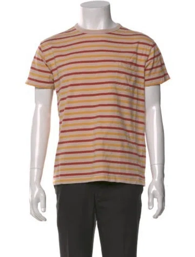 Pre-owned Corridor Striped Crew Neck T-shirt In Multicolor