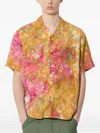 Corridor Tiger Lily Camp Short-sleeve Shirt In Multi
