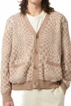 Corridor Time Warp Cardigan In Beige In Nude