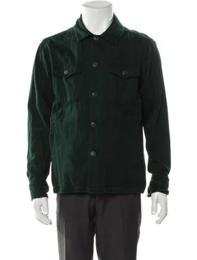 Pre-owned Corridor Trucker Jacket In Green