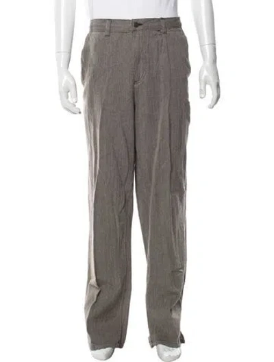 Pre-owned Corridor Tweed Pattern Pants In Gray