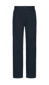 Corridor Twill Pleated Trouser In 藏青色