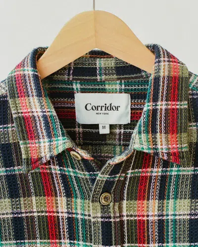 Pre-owned Corridor Waffle Madras - Twisted Forest Ls