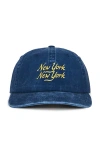 Corridor Washed Script Hat In Navy