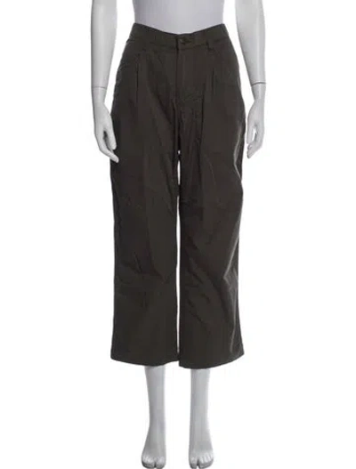 Pre-owned Corridor Wide Leg Pants In Green