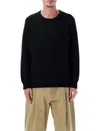 Corridor Classic Round-neck Knitwear Sweater With Comfortable Fit In Black