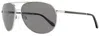 Corsa Unisex Sunglasses Marko C02 Palladium/carbon Fiber 62mm In Multi