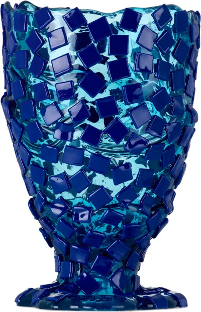 Corsi Design Ssense Exclusive Blue Rock Vase
