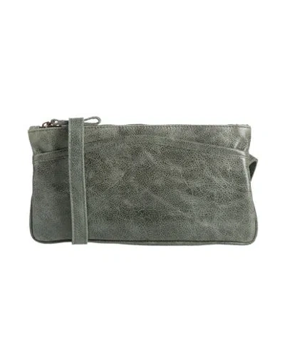 Corsia Woman Cross-body Bag Dark Green Size - Leather