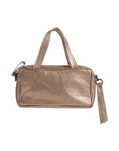 Corsia Woman Handbag Copper Size - Soft Leather In Orange
