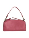 Corsia Woman Shoulder Bag Magenta Size - Soft Leather