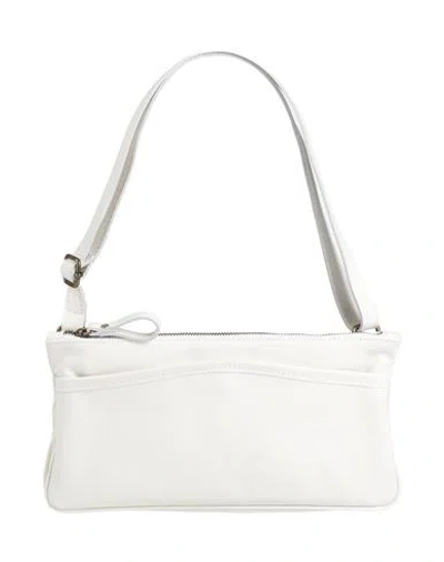 Corsia Woman Shoulder Bag White Size - Calfskin