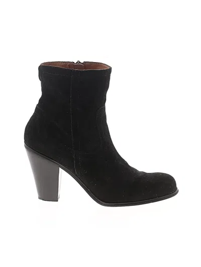 Pre-owned Corso Como Ankle Boots In Black