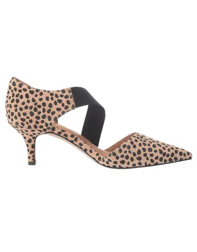 Corso Como Denice Pump Heels In Leo Spot In Brown