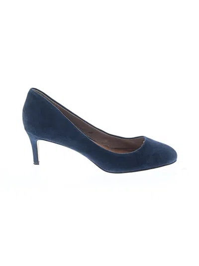 Pre-owned Corso Como Flats In Blue