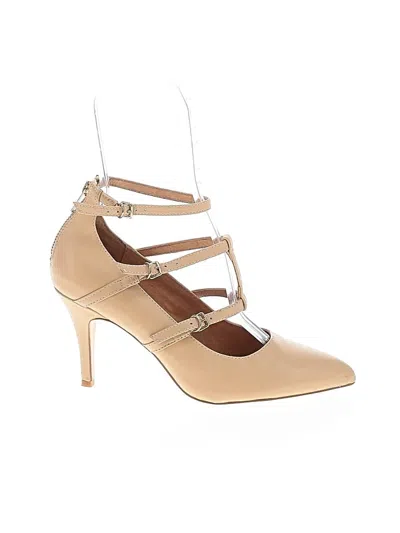 Pre-owned Corso Como Heels In Tan