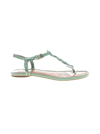 Pre-owned Corso Como Sandals In Green