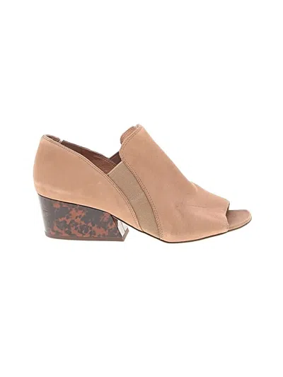 Pre-owned Corso Como Wedges In Tan