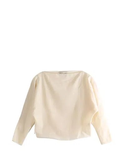 Cortana Boat Neck Top In Multi