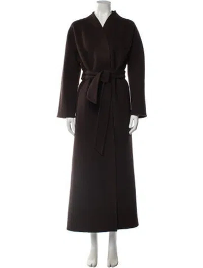 Pre-owned Cortana Cashmere Trench Coat In Brown