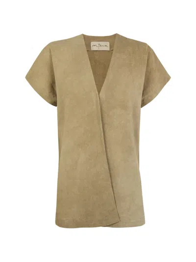 Cortana Cassian Crossover Tunic In Brown